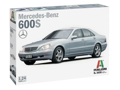 1:24 Italeri 3638 Mercedes Benz 600 S-class - Ita3638 1 - ITA3638