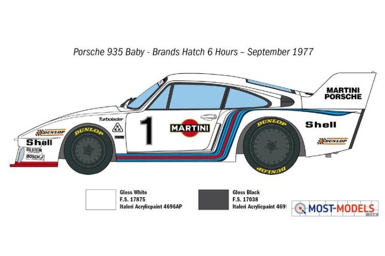 1:24 Italeri 3639 Porsche 935 Baby - Ita3639 4 - ITA3639