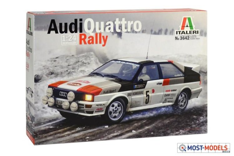 1:24 Italeri 3642 Audi Quattro Rally - Ita3642 1 - ITA3642