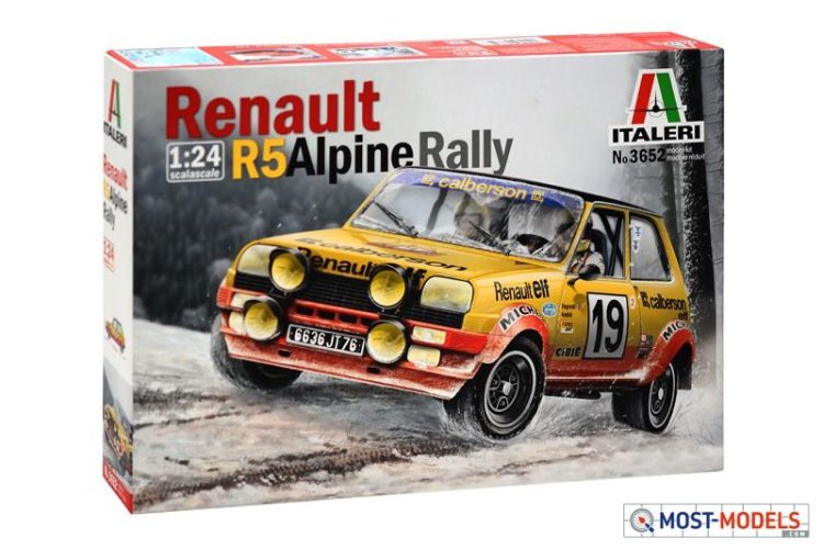 1:24 Italeri 3652 Renault  R5 Alpine Rally - Ita3652 1 - ITA3652