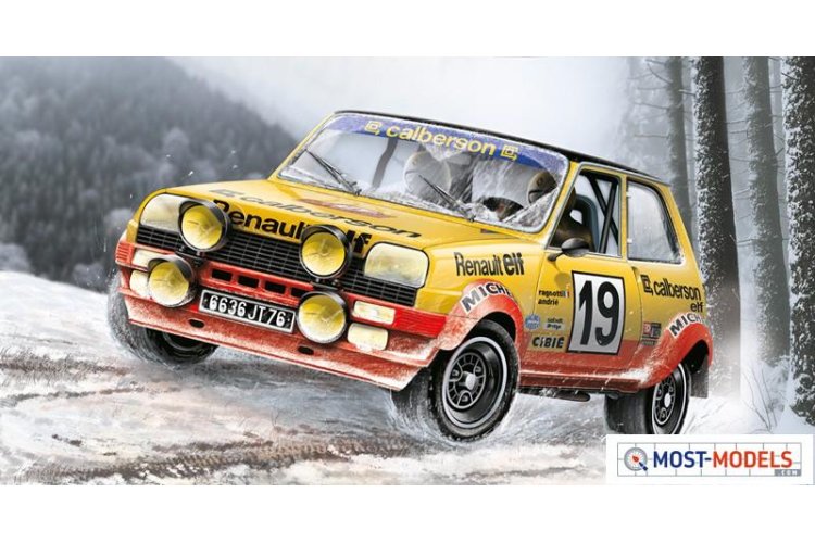 1:24 Italeri 3652 Renault  R5 Alpine Rally - Ita3652 - ITA3652