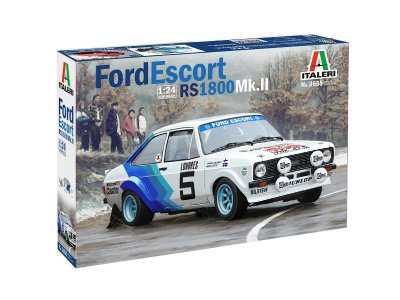 1:24 Italeri 3655 Ford Escort RS1800 Mk.II - Ita3655 front - ITA3655