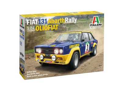 1:24 Italeri 3667 Fiat 131 Abarth Rally - Olio Fiat - Ita3667 - ITA3667