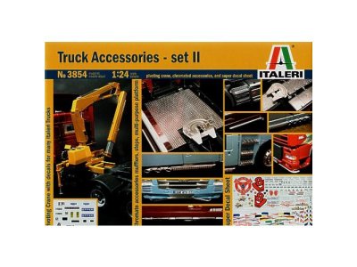 1:24 Italeri 3854 Truck Accessoires - Set II - Ita3854front - ITA3854
