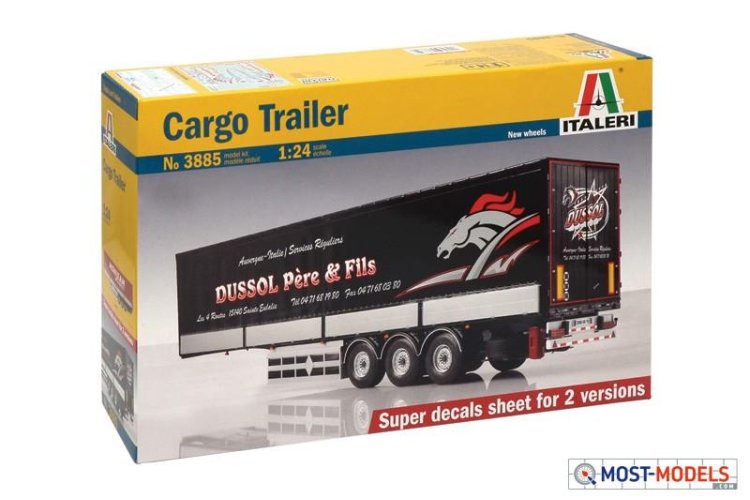 1:24 Italeri 3885 Cargo Trailer - Ita3885 2 - ITA3885