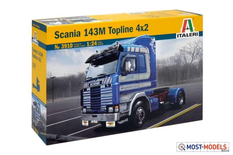 1:24 Italeri 3910 Scania 143M Topline 4x2 - Ita3910 2 - ITA3910