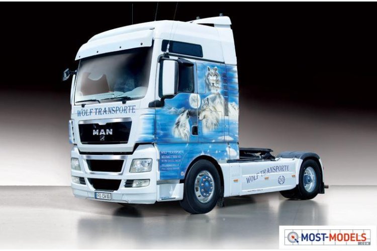 1:24 Italeri 3921 MAN TGX XXL "Wolf Transporte" - Ita3921 - ITA3921