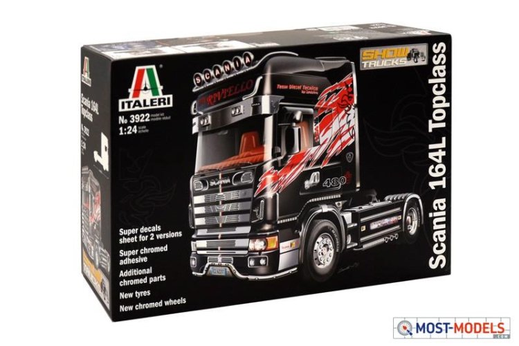 1:24 Italeri 3922 Scania 164L Topclass - Ita3922 1 - ITA3922