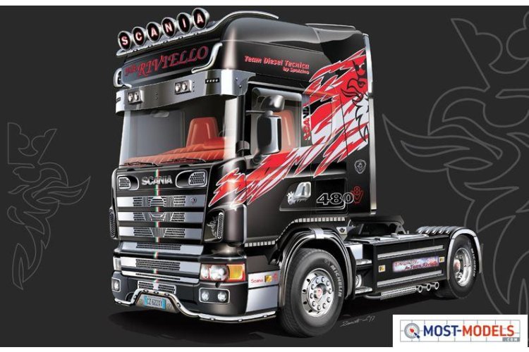 1:24 Italeri 3922 Scania 164L Topclass - Ita3922 - ITA3922