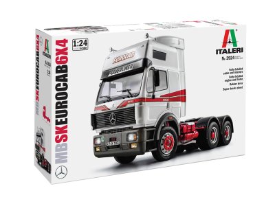 1:24 Italeri 3924 Mercedes-Benz SK Eurocab 6x4 - Ita3924 1 - ITA3924