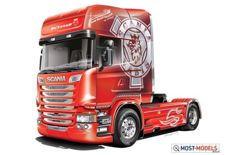 1:24 Italeri 3930 Scania R730 Streamline "Team Chimera" - Ita3930 4 - ITA3930