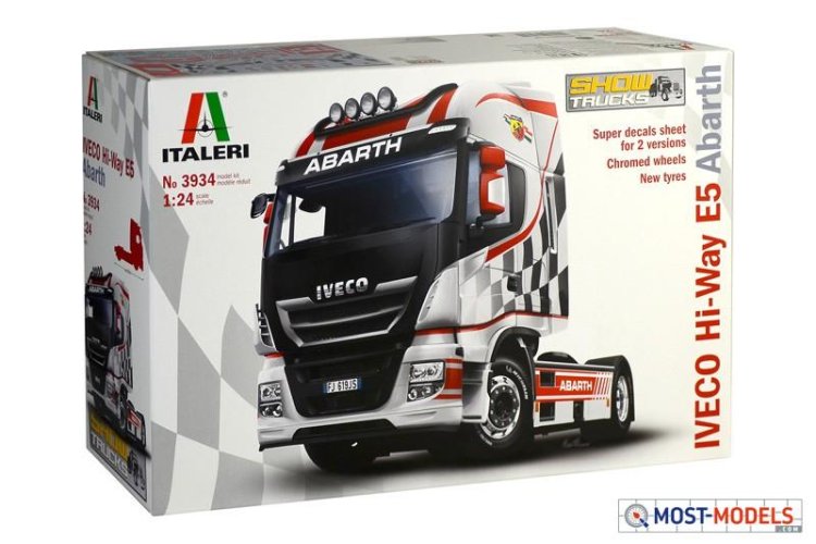 1:24 Italeri 3934 Iveco HI-WAY  E5 Abarth - Ita3934 1 - ITA3934