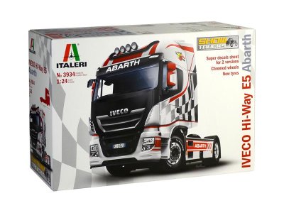 1:24 Italeri 3934 Iveco HI-WAY  E5 Abarth - Ita3934front - ITA3934