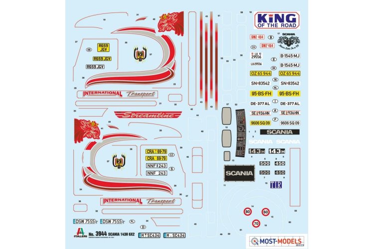 1:24 Italeri 3944 Scania Streamline 143H 6x2 - Ita3944 2 - ITA3944