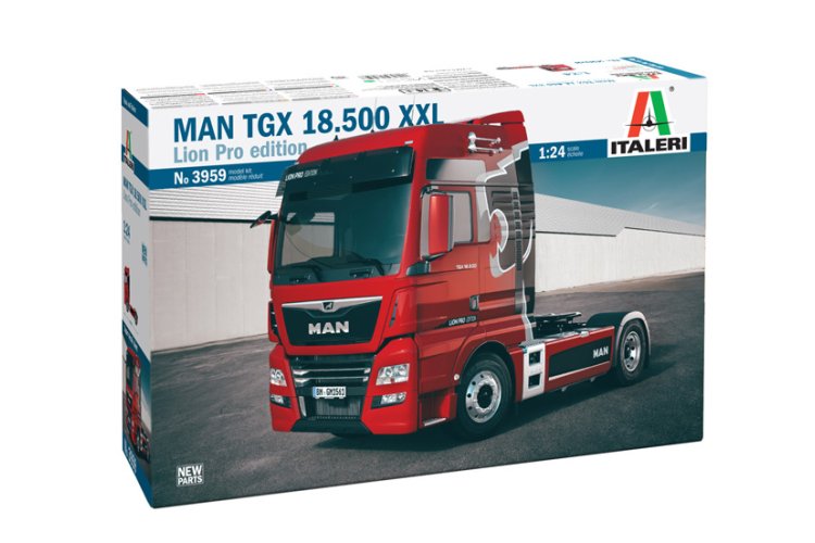 1:24 Italeri 3959 MAN TGX 18.500 XXL D38 - Lion Pro edition Truck - Ita3959 2 - ITA3959