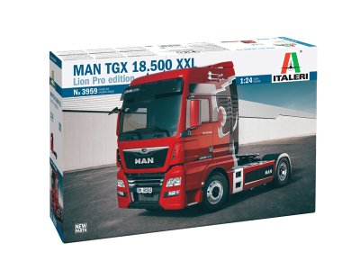 1:24 Italeri 3959 MAN TGX 18.500 XXL D38 - Lion Pro edition Truck - Ita3959 7 - ITA3959