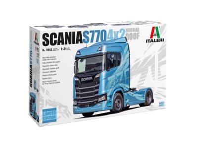 1:24 Italeri 3961 Scania S770 V8 Normal Roof Truck 4x2 - Limited Edition - Ita3961 - ITA3961