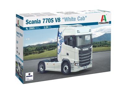 1:24 Italeri 3965 Scania S770 V8 - White - Truck 4x2 - Ita3965 - ITA3965