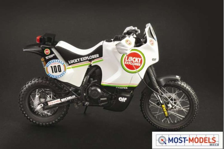 1:9 Italeri 4643 Cagiva Elefant 850 Paris-Dakar 1987 Motor - Ita4643 3 - ITA4643