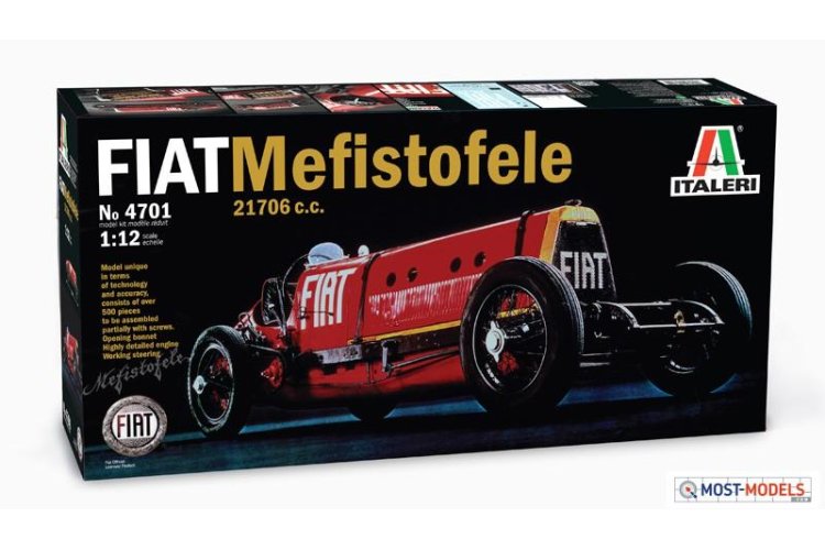 1:12 Italeri 4701 FIAT Mefistofele 21706 c.c.1923-25 - Ita4701 1 - ITA4701