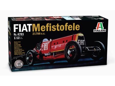 1:12 Italeri 4701 FIAT Mefistofele 21706 c.c.1923-25 - Ita4701 - ITA4701