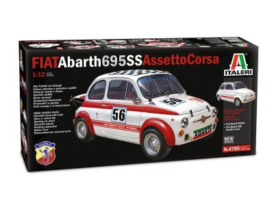 1:12 Italeri 4705 FIAT Abarth 695SS Assetto Corsa - Ita4705 1 - ITA4705