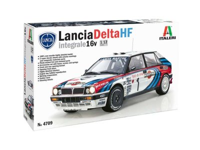 1:12 Italeri 4709 Lancia Delta HF integrale 16v Car - Ita4709 - ITA4709