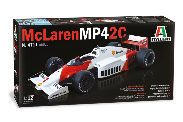 1:12 Italeri 4711 McLaren MP42C - Prost - Rosberg - Formula 1 - Ita4711 - ITA4711