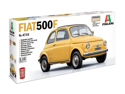 1:12 Italeri 4715 FIAT 500 F - Auto - Upgraded edition - Ita4715 1 - ITA4715