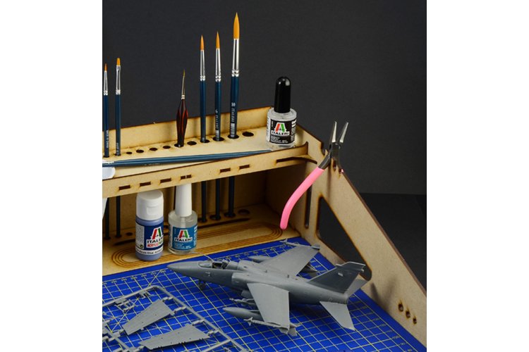 Italeri 50833 Werkstation voor Modelbouw - MDF - A3 Formaat Snijmat - Ita50833 2 - ITA50833