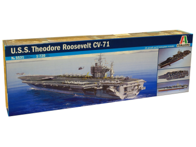 1:720 Italeri 5531 U.S.S. Roosevelt Ship - Ita5531a 1 - ITA5531