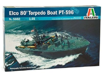 1:35 Italeri 5602 Elco 80 PT - 596 Torpedo Boat - Ita5602 2 - ITA5602