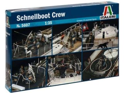 1:35 Italeri 5607 Schnellboot Crew  - Ita5607 - ITA5607