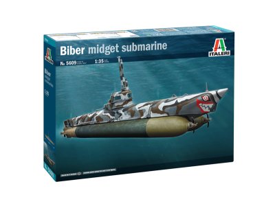 1:35 Italeri 5609 U-Boat Biber - Midget Submarine Biber-class - Ita5609 1 - ITA5609