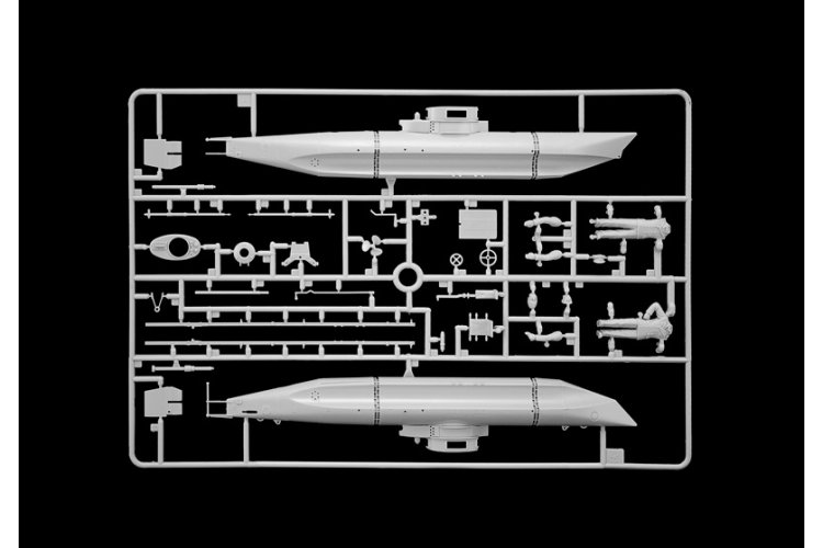 1:35 Italeri 5609 U-Boat Biber - Midget Submarine Biber-class - Ita5609 7 - ITA5609