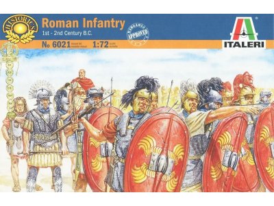 1:72 Italeri 6021 Roman Infantry - II-I centuries BC - Ita6021 1 - ITA6021