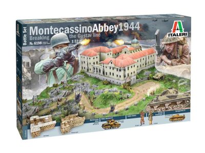 1:72 Italeri 6198 Montecassino Abbey 1944 Breaking the Gustav Line - Battle Set - Ita6198 - ITA6198