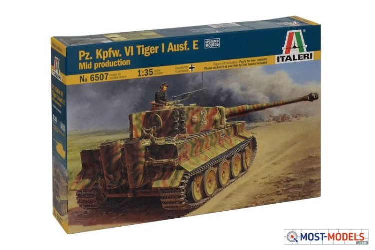 1:35 Italeri 6507 Pz.Kpfw.VI Tiger I Ausf.E Mid Production - Ita6507 2 - ITA6507