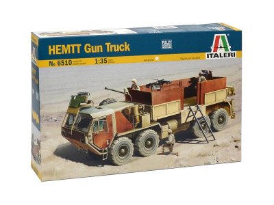 1:35 Italeri 6510 HEMTT Gun Truck - Ita6510 - ITA6510