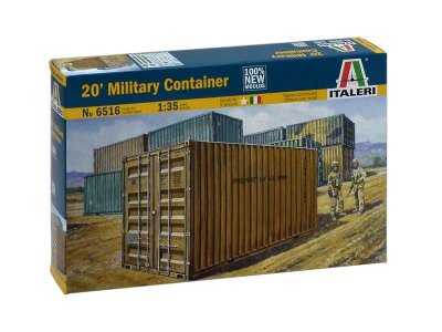 1:35 Italeri 6516 20'FT Military Container - Ita6516 - ITA6516