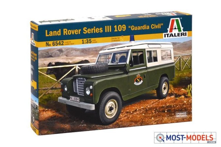 1:35 Italeri 6542 Land Rover Series III 109 "Guardia Civil" - Ita6542 1 - ITA6542