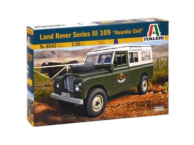 1:35 Italeri 6542 Land Rover Series III 109 "Guardia Civil" - Ita6542 - ITA6542