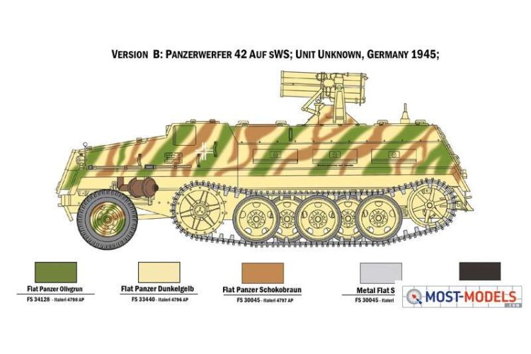 1:35 Italeri 6562 15 cm. Panzerwerfer 42 auf sWS - Ita6562 4 - ITA6562