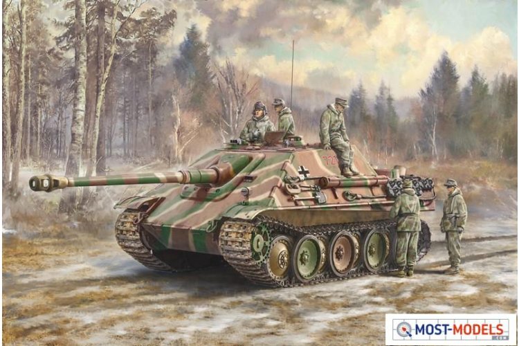 1:35 Italeri 6564 Sd.Kfz.173 Jagdpanther with Winter Crew - Ita6564 - ITA6564