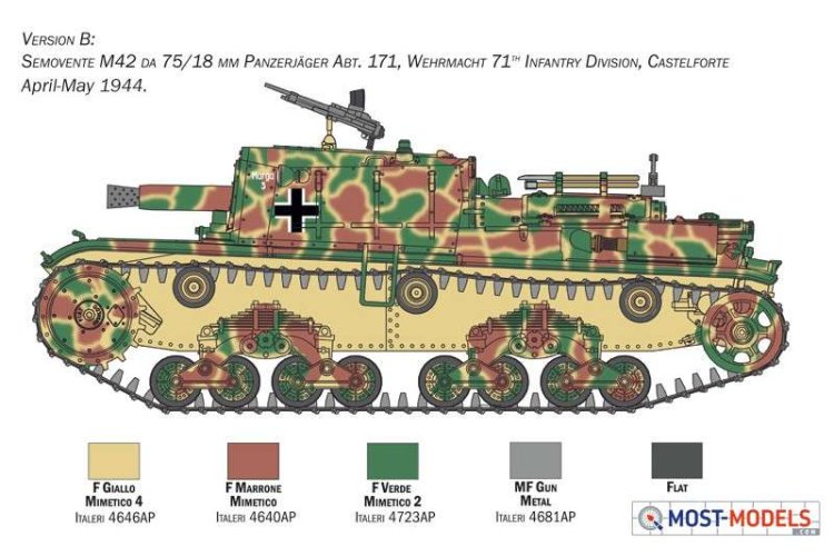 1:35 Italeri 6569 Semovente M42 da 75/18mm - Ita6569 3 - ITA6569