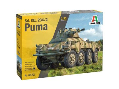 1:35 Italeri 6572 Sd.Kfz. 234/2 Puma - Ita6572 - ITA6572