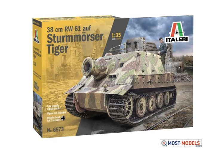 1:35 Italeri 6573 - 38 cm RW 61 auf Sturmmörser Tiger - Ita6573 2 - ITA6573