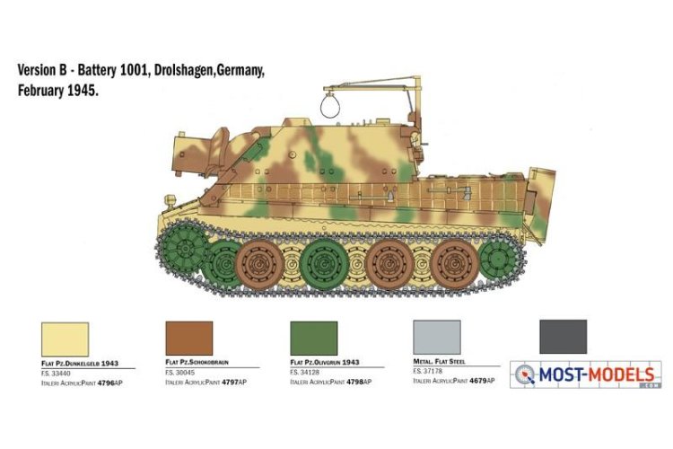 1:35 Italeri 6573 - 38 cm RW 61 auf Sturmmörser Tiger - Ita6573 5 - ITA6573