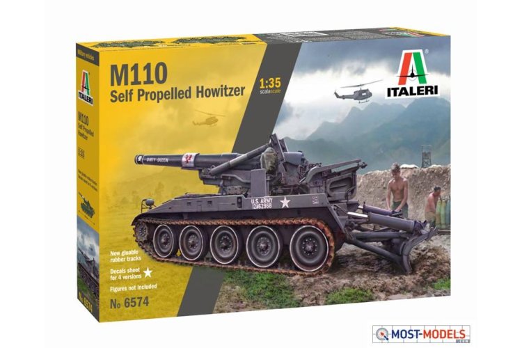 1:35 Italeri 6574 M11 0A1 Self Propelled Howitzer - Ita6574 2 - ITA6574