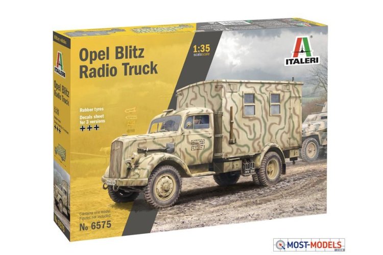 1:35 Italeri 6575 Sd. Kfz. 305/22 Opel Blitz Radio Truck - Ita6575 2 - ITA6575